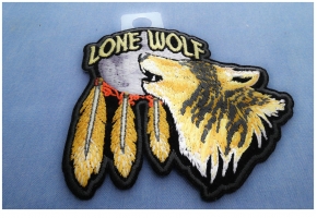 Shop Wolf Patches & Lone Wolf Biker Patches | NO CLUBS