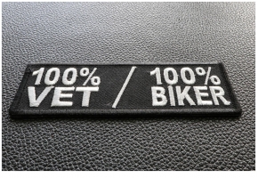 Biker Military Patches