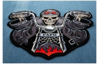 Large Skull Back Patches