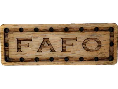 FAFO Oak Wood Patch