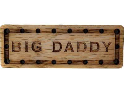 Big Daddy Oak Wood Patch