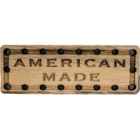 American Made Oak Wood Patch