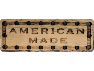 American Made Oak Wood Patch