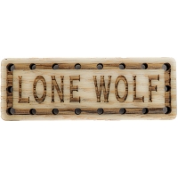 Lone Wolf Wood Oak Patch