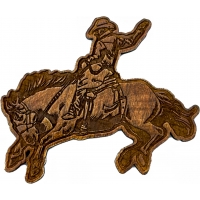 Cowboy Horse Small Wall Decor