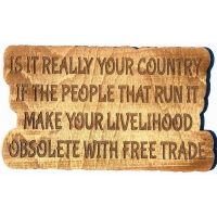 Is it really your country wood wall sign