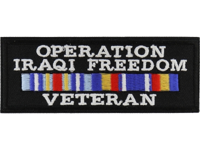 Operation Iraqi Freedom Veteran Patch | US Military Veteran Patches