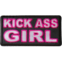 Kick Ass Girl Patch | Embroidered Patches