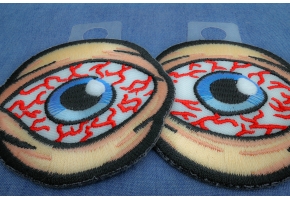 Novelty Iron on Patches Embroidered Old Designs