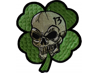 Clover Skull Patch