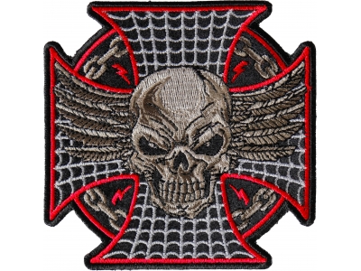 Maltese Skull Patch