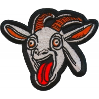 Funny GOAT Iron on Patch