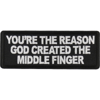 You're Reason God Created the Middle Finger Patch