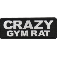 Crazy Gym Rat Patch