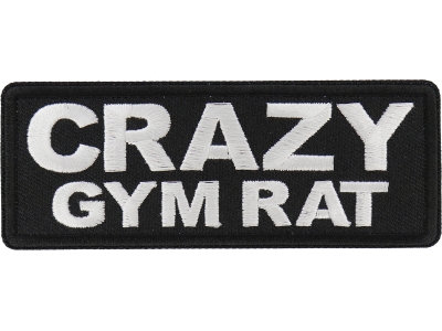 Crazy Gym Rat Patch