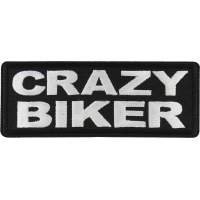 Crazy Biker Patch