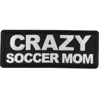 Crazy Soccer Mom Patch