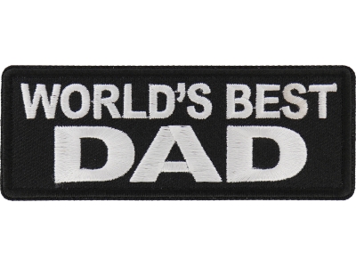 World's Best Dad Patch