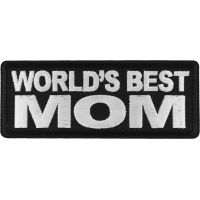 World's Best Mom Patch