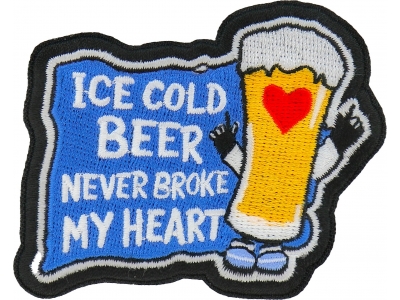 Ice Cod Beer Never Broke My Heart Patch