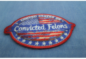 Iron on Embroidered Flag Patches