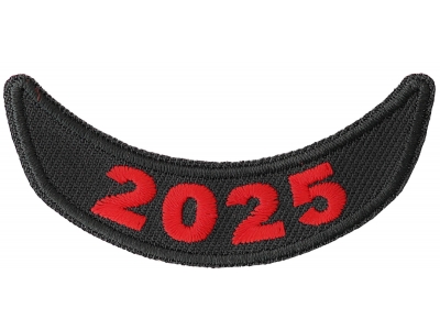 2025 Patch Lower Rocker Red