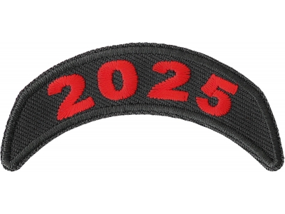 2025 Patch Upper Rocker Red