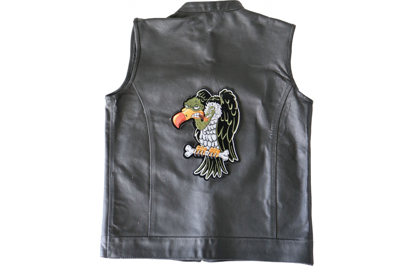 Large Vulture Patch for Back of Biker Jackets by Ivamis Patches