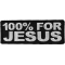 100 Percent For Jesus Patch by Ivamis Patches