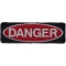 Iron On Danger Patch | Embroidered Patches by Ivamis Patches