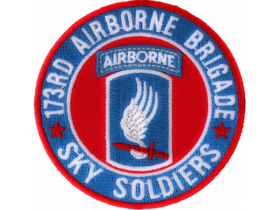 173rd Airborne Brigade Patch Sky Soldiers