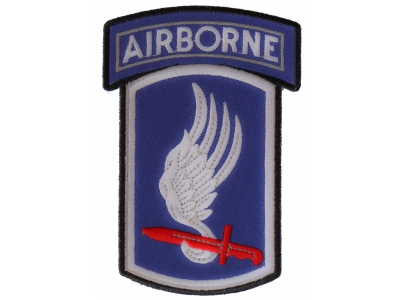 173rd Airborne Patch | US Army Military Veteran Patches