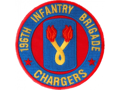 196th Infantry Brigade Patch Chargers