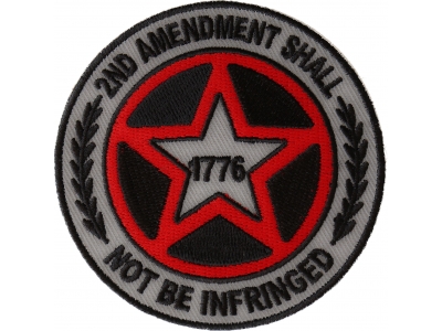 2nd Amendment Shall Not be Infringed Star Patch