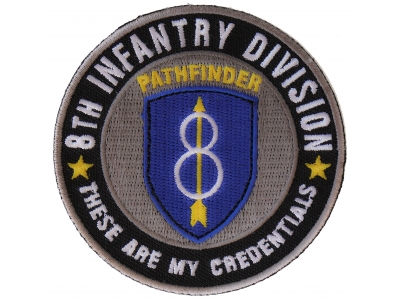 8th Infantry Division Pathfinder Patch