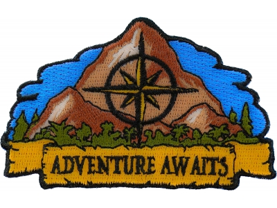 Adventure Awaits Hiker Patch