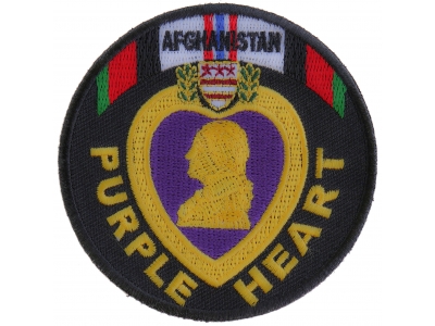 Afghanistan Purple Heart Patch | US Military Veteran Patches