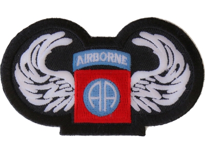 Airborne AA Patch | US Army Military Veteran Patches