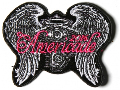 Americade 2016 Bike Week Patch Angel Wings