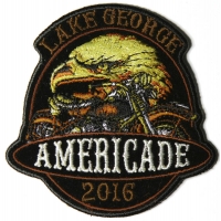 Americade 2016 Bike Week Patch Eagle Motorcycle