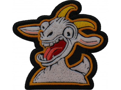 Awesome GOAT Iron on Patch