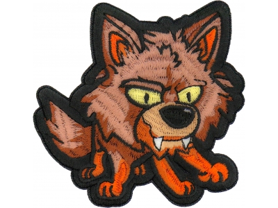 Baby Cartoon Wolf Patch