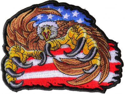 Big Claws Eagle iron on patch