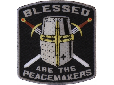 Blessed Are The Peacemakers Knight Patch