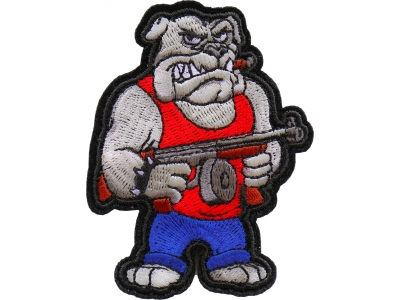 Bulldog Machine Gun Patch