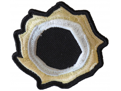 Bullet Hole Patch Green Metal