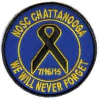 CHATTANOOGA We Will Never Forget Patch | US Navy Military Veteran Patches