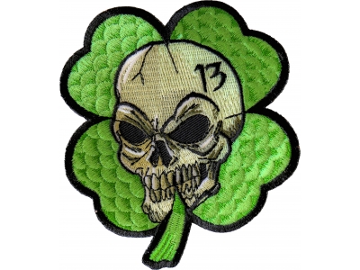 Clover Skull Patch