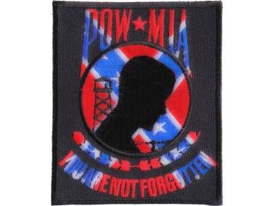 Confederate Pow Mia Patch | US Military Veteran Patches