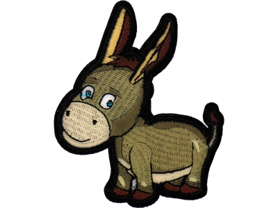 Cute Baby Donkey Patch